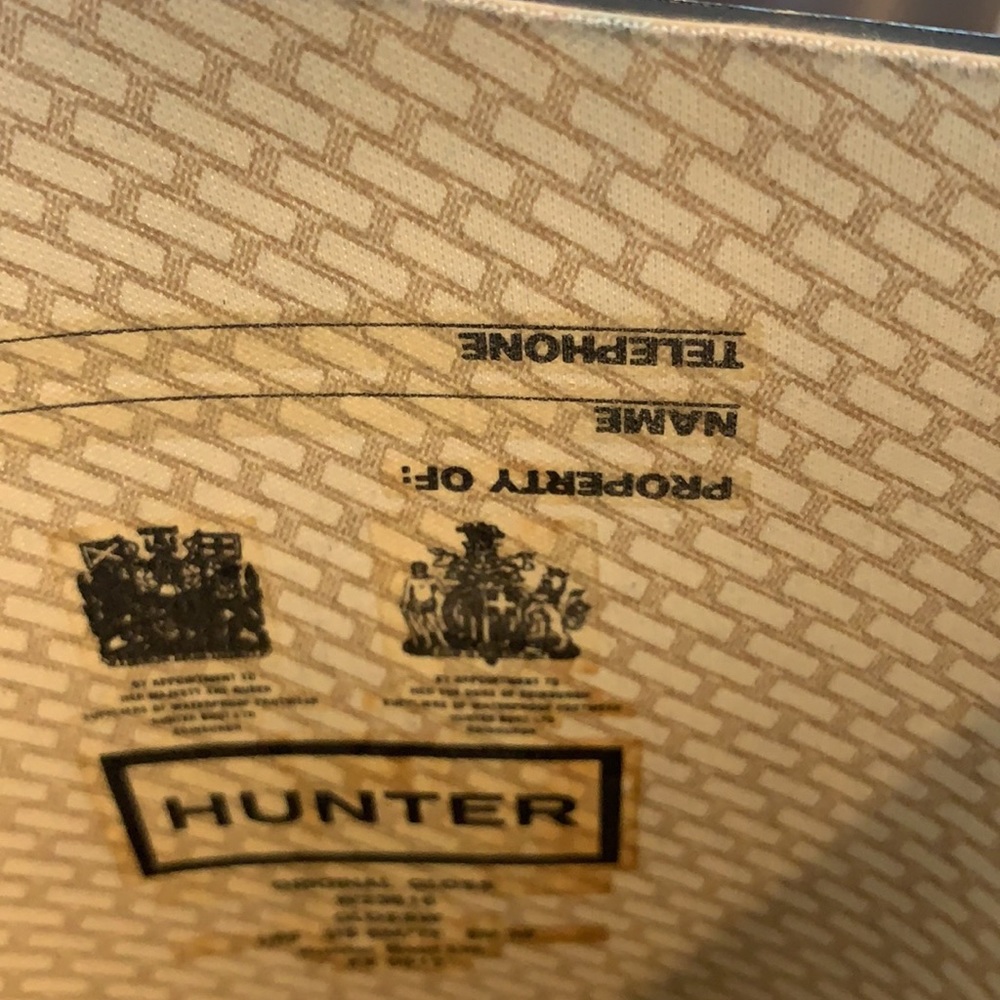 Original Tall Gloss Hunter Boots - Picture 7 of 10